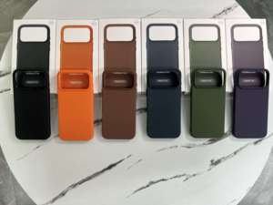 Funda Magnética para Teléfono Móvil con Textura de Lino, Resistente a Impactos, para iPhone 18 Pro Max, 17 Air, 16, 15 Plus, con Caja - Product Image 2