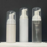 Botella vacía de plástico con dispensador de espuma para jabón de manos, 50 ml, para champú y sérum para el cuidado de la piel