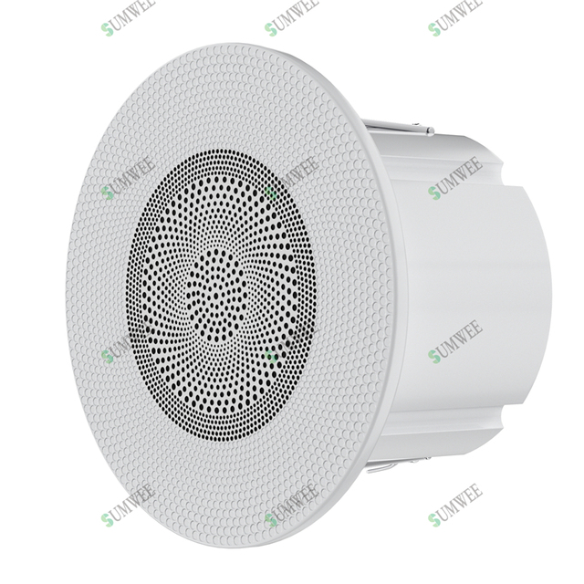 SUMWEE OEM 102 4ohm 10W Mini Passive Surround Sound System Loudspeaker Roof Home Hotel Background Music Ceiling Speaker