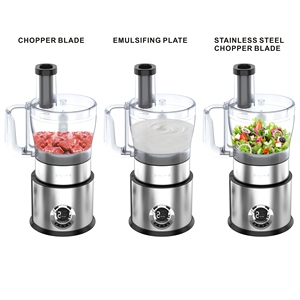 Bộ Xử Lý Thực Phẩm 11 Trong 1 1.5L Jar Phong Cách Mới 800W Thiết Bị Nhà Bếp Máy Ép Trái Cây Máy Xay Sinh Tố - Product Image 3