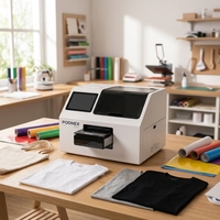 Imprimante jet d'encre UV automatique PodNEX DX7, nouvelle imprimante à plat personnalisée, Flex CMYK A4 2400 DPI, tout-en-un, contrôle Android, garantie de 3 ans