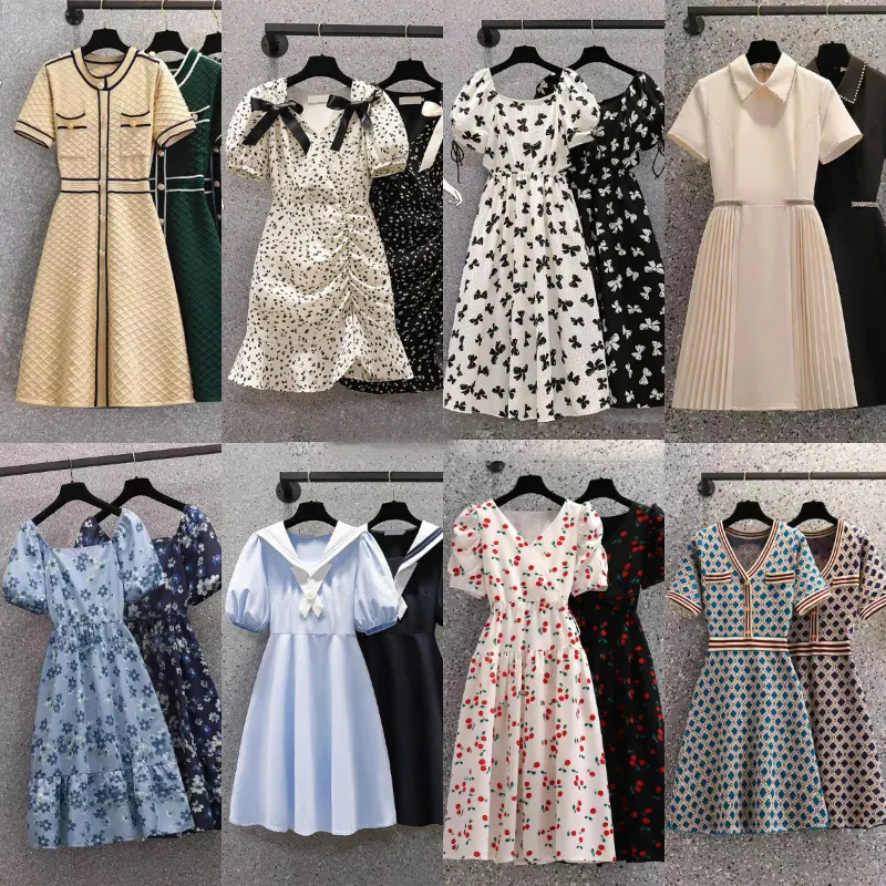 mixed models original women's Used clothing female wholesale outfits kids summer clothing womens dress