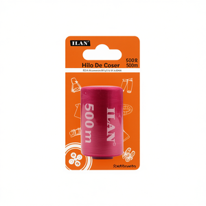 Filo da cucito Ilan 500m colore 08 per macchina da cucire e cucito a mano - Product Image 2