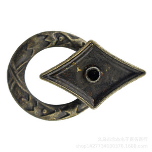 Poignée en alliage B31 28x42mm, poignée de tiroir traditionnelle pour boîte en bois, quincaillerie décorative - Product Image 3