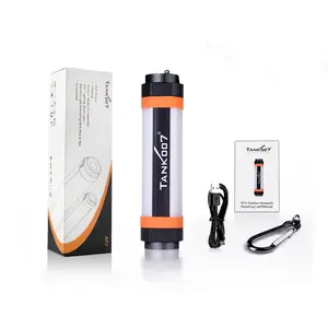 Vente en gros Lampe torche LED étanche Lampe torche multifonction pour la chasse en plein air Lampe torche rechargeable par USB Batterie 18650 90 ABS