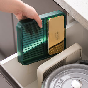 Support de couvercle de casserole pliable-Étagère à double fente canaux anti-goutte, convient aux couvercles et ustensiles de 20 à 40cm, organisateur de cuisine peu encombrant - Product Image 3