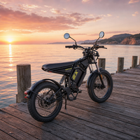 Moto tout-terrain électrique Zonsen EX1-Plus 800W, moteur central, 48V 28Ah, 100N.m, autonomie 80km, emballage CBU sécurisé, export