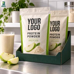 Fabrication OEM de poudre de supplément protéiné halal avec impression d'étiquettes et conception d'emballage, provenant d'une installation certifiée HACCP - Product Image 1