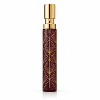 Flacon de parfum vide rechargeable en gros 35 ml avec capuchon doré, atomiseur de style arabe à motif ondulé, logo personnalisé