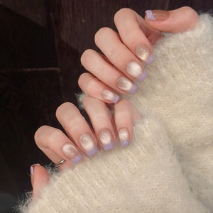 <span class=keywords><strong>Uñas</strong></span> Postizas <span class=keywords><strong>de</strong></span> Diseño Estilo Ojo <span class=keywords><strong>de</strong></span> Gato Francés, 10 Piezas, <span class=keywords><strong>Acrílicas</strong></span> Hechas a Mano, <span class=keywords><strong>Uñas</strong></span> Postizas al por Mayor para Aplicación en Dedos - Product Image 4