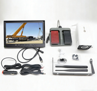 Cámara Inalámbrica para Grúa de Alta Definición de 10.1 Pulgadas con Zoom Óptico de 30x y Kit DVR con Control de Pedal