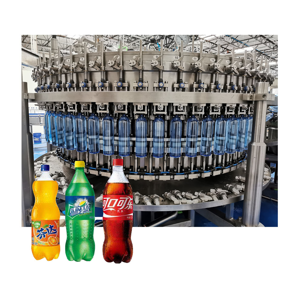 Автоматическая машина для переработки газированной воды/оборудование для розлива безалкогольных напитков/установка для розлива газированных напитков