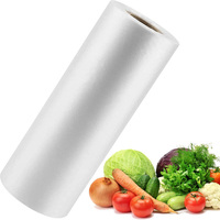 Heetverkopende wegwerp PE voedselverpakkingszakken, voedselveilige transparante plastic zakken voor groenten en fruit, duurzame wegwerp zakken voor het bewaren van vers voedsel