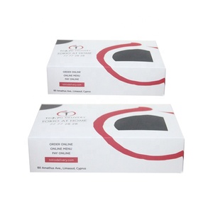 Caja de papel para llevar embalaje de comida de <span class=keywords><strong>Sushi</strong></span> y rollo para restaurante japonés de <span class=keywords><strong>Asia</strong></span>, contenedor con ventana de PVC, desechable de diseño personalizado - Product Image 3