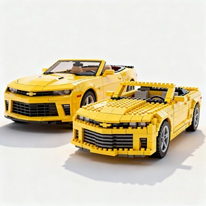 Set <span class=keywords><strong>di</strong></span> Blocchi da Costruzione MOC Personalizzati <span class=keywords><strong>di</strong></span> Alta Qualità per Modelli <span class=keywords><strong>di</strong></span> Auto Sportive, per Collezionisti Adulti o Esposizione - Product Image 1