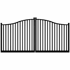 Treillis <span class=keywords><strong>et</strong></span> porte de clôture en aluminium écologique Porte d'allée coulissante décorative <span class=keywords><strong>et</strong></span> de sécurité de conception moderne - Product Image 4