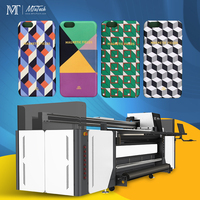 Imprimante UV hybride MTuTech de 2000 mm de largeur, machine d'impression sur toile avec système de positionnement visuel