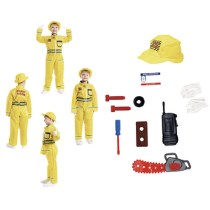 ของเล่นสวมบทบาทเพื่อการศึกษา,ชุดเล่นสมมุติคอสเพลย์อุปกรณ์เสริมเล่นบทบาทของเล่นแพทย์พยาบาลนักผจญเพลิงนักบินชุดทหารเรือ - Product Image 2