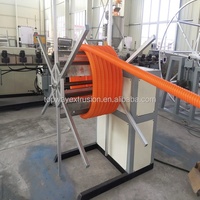 Machine de fabrication de conduites en spirale PE, ligne de production de tuyaux COD renforcés en spirale de carbone PE