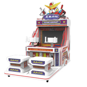 Machine de jeu de tir à deux joueurs à monnayeur, équipement de divertissement de grande envergure avec fonction d'émission de tickets de loterie, directement de l'usine - Product Image 3