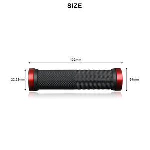RIDERACE Bicycle Handlebar Cover Scooter Bike Durable Anti-slip Rubber Comfortable Handle <strong>Bars</strong> With <strong>Bar</strong> <strong>End</strong> Outdoor Parts Grips - Product Image 6