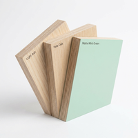 Contreplaqué mélaminé stratifié couleur unie, qualité E1, anti-rayures, résistant à l'humidité, pour la décoration intérieure et la construction - Prix de gros