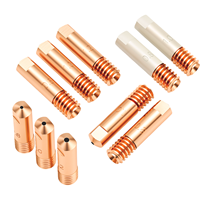Antorcha de Soldadura con Protección de Gas de Estilo Europeo 15AK Czcarlin Conductive Nozzlev, Recubierta de Cobre, Sin Garantía