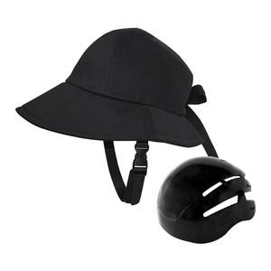 Casco de bicicleta unisex para adulto con función de absorción de golpes, color negro, para montar todos los días, para mujer - Product Image 3