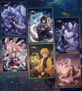 Carte da Collezione Miste <span class=keywords><strong>Anime</strong></span> Pokémon e Demon Slayer, Polaroids con Personaggi <span class=keywords><strong>Anime</strong></span> Pokémon, Carte Fotografiche Staccabili, Giocattolo per Bambini - Product Image 3