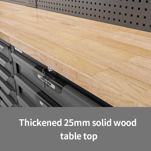 Nhà máy tùy chỉnh công cụ Tủ nhiệm vụ nặng nề Modular nhà để xe lưu trữ Bàn làm việc kết hợp công cụ tủ với ngăn kéo - Product Image 3