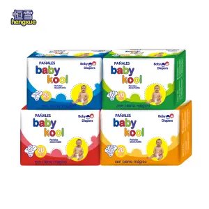 baby diaper with colored bottom film