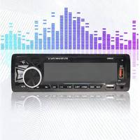 Radio para Auto Universal 1 DIN, Reproductor MP3 con Pantalla LCD, Estéreo, Amplificador, Subwoofer, FM, Llamadas Manos Libres, Venta al Por Mayor de Fábrica