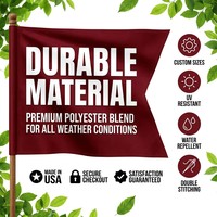 Drapeaux d'extérieur OEM ODM Fabricant Personnalisé 3x5ft Polyester Durable Haute Qualité pour Événements Populaire Pas Cher Vente Prix Bas Y