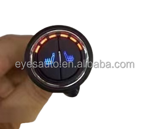 Calentador de alfombrilla de coche, almohadilla <span class=keywords><strong>interior</strong></span>, cubierta de anillo de calefacción, interruptor de botón, cojín de asiento calentado para 360 <span class=keywords><strong>Kia</strong></span> <span class=keywords><strong>Carnival</strong></span> - Product Image 2