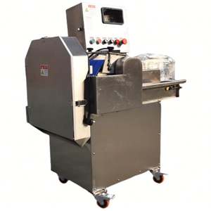 स्वचालित वाणिज्यिक इलेक्ट्रिक बहुक्रियाशील स्टेनलेस-स्टील ककड़ी लेट्यूस किम्ची बीन दही चीनी गोभी सब्जी कटर - Product Image 2