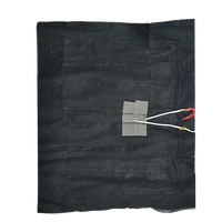 Coussin chauffant électrique en tissu de fibre de carbone chauffant, infrarouge lointain, batterie rechargeable, pour vestes, vêtements, gilets chauffants