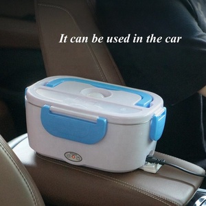 Boîte à lunch <span class=keywords><strong>chauffante</strong></span> électrique Portable 40W en acier inoxydable détachable 1.5L bol chauffant voiture/camion/bureau boîte à <span class=keywords><strong>manger</strong></span> four à micro-ondes - Product Image 4