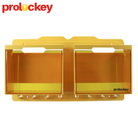 Station de verrouillage de sécurité combinée durable de grande taille avec stockage à clé