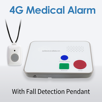 Système de maison intelligente pour personnes âgées facile à utiliser avec appels 4G bidirectionnels et alerte de chute |   Moniteur de sécurité senior |   Interface simple