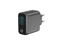 Pengisi Daya GaN AI 100W 2C1A Layar Warna TFT Tampilan Daya Waktu Nyata Pengisian Otomatis Cerdas Perlindungan Pengisian Berlebih AVS UFCS