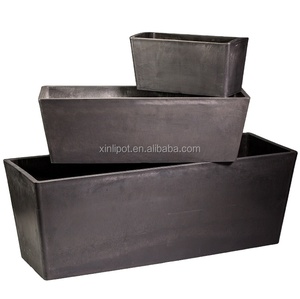 Bon marché Prix pour Vente Jardinière Plante Pots De Fleurs pour Plante <span class=keywords><strong>Rectangulaire</strong></span> En <span class=keywords><strong>Plastique</strong></span> Grande Décoration Extérieure Jardin Pot Planteur - Product Image 5