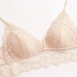 Factory Direct Breathable Wire-free Triangle Cup Underwear <b>Set</b> <b>Sexy</b> Push-up Bra and Panty <b>Set</b> - Product Image 4