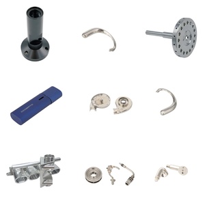 Composants de précision en aluminium tournés sur commande CNC avec traitement de surface anodisé et poli - Product Image 1