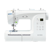 Nouveau Jukis HZL-70HW Machine à coudre domestique contrôlée par ordinateur 80 motifs de point Machine à broder multifonctionnelle
