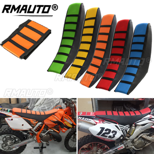 Funda de Asiento de Motocicleta de Goma Suave con Rayas Naranjas Antideslizantes para KTM 350 EXC-F/SX-F 50 SX 250 EXC-F 200/300 EXC 450/200SXF 250 - Product Image 1