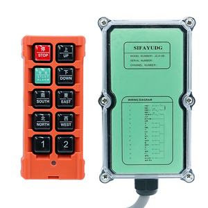 Bouton d'importation robuste et durable Télécommande radio industrielle de palan électrique à 8 canaux à vitesse unique - Product Image 3