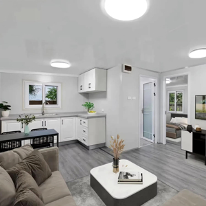 Casa Container Prefabbricata con Veranda Esterna, Unità Abitativa Isolata Termicamente, Adatta per Residenza Familiare a Lungo Termine - Product Image 3