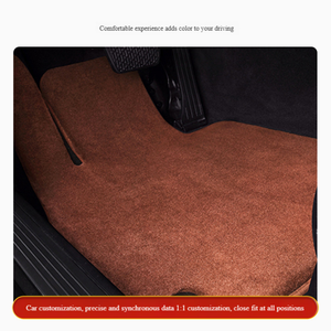 Alfombrillas de Lana Pura para BMW Serie 5 530 528, Ajuste Personalizado, Lujo, Antideslizantes, Fáciles de Limpiar, Alfombra para Auto - Product Image 1