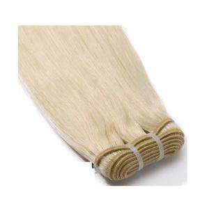 Extensiones de Cabello Virgen Remy Indio Rubio, Super Doble Trama, Máquina de Doble Trama, 613 Gramos - Product Image 6