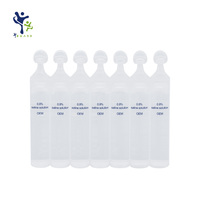 Health Care Supplies Sodium Chloride 0.9% Cleansing Tube Saline Sterile Child's Dry Nasal Secretions Capacity 15ml 20ml 30ml